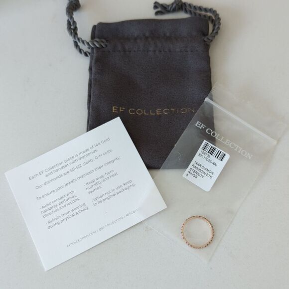 EF Collection Rainbow Eternity Band - Picture 2 of 7